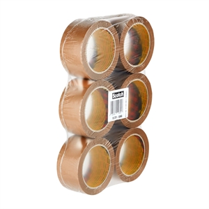 3M Packaging Tape 371 50mmx66m brown (6)
